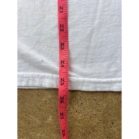 Vintage Go Ahead Basshole Graphic T-Shirt Large Tultex Fishing Humor S3 - Picture 5 of 5